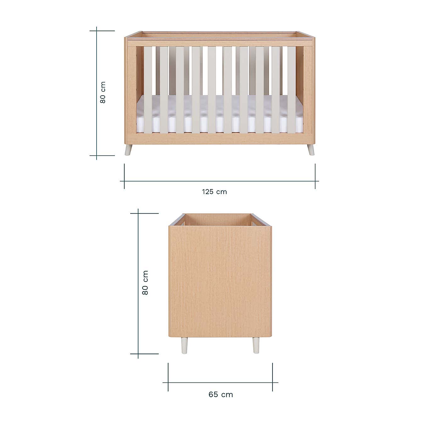 Tutti Bambini Fika Mini Cot Bed