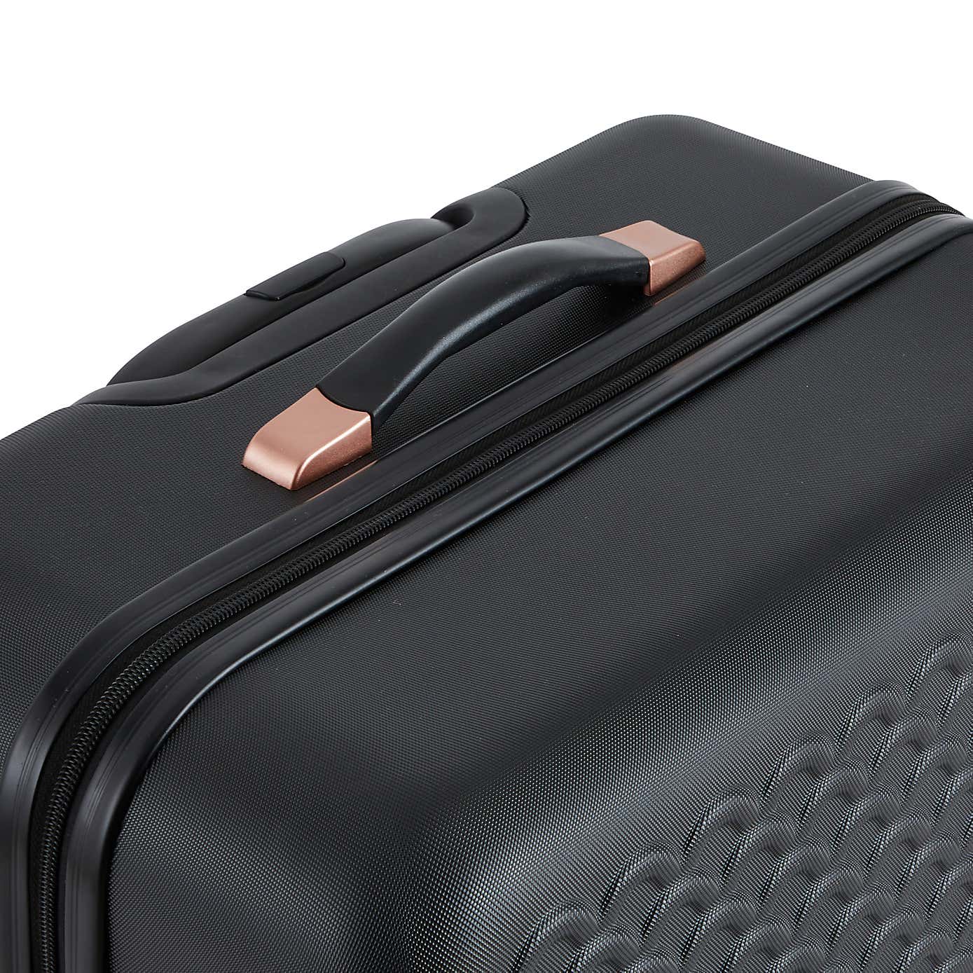 Scalloped Hard Shell Suitcase