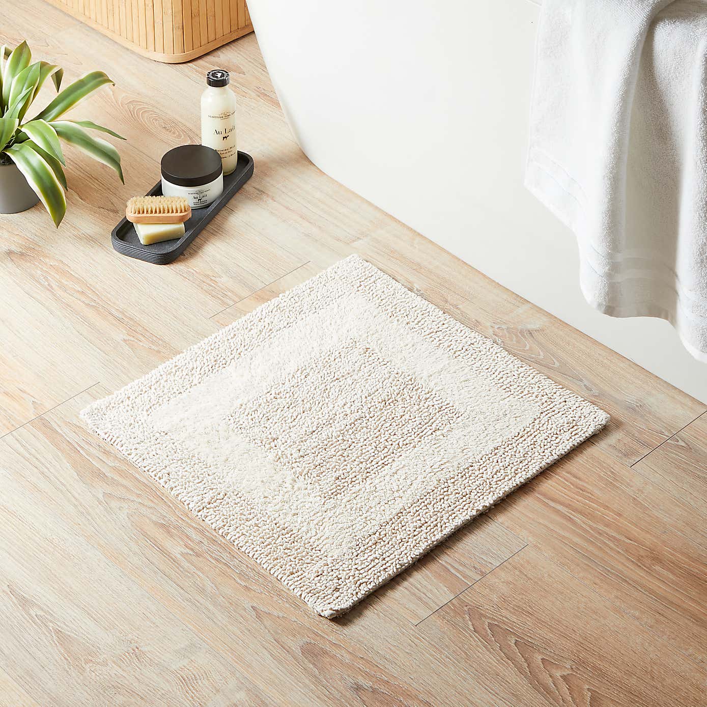 Super Soft Reversible Shower Mat