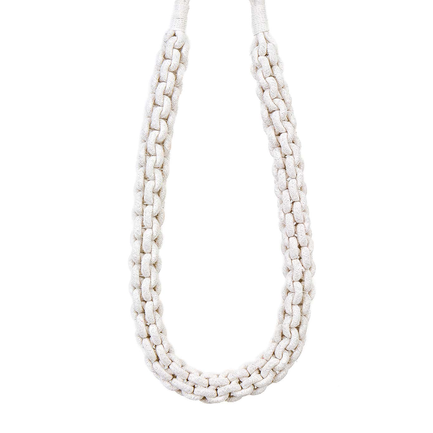 Square Platted Rope Embrace Pair of Tiebacks