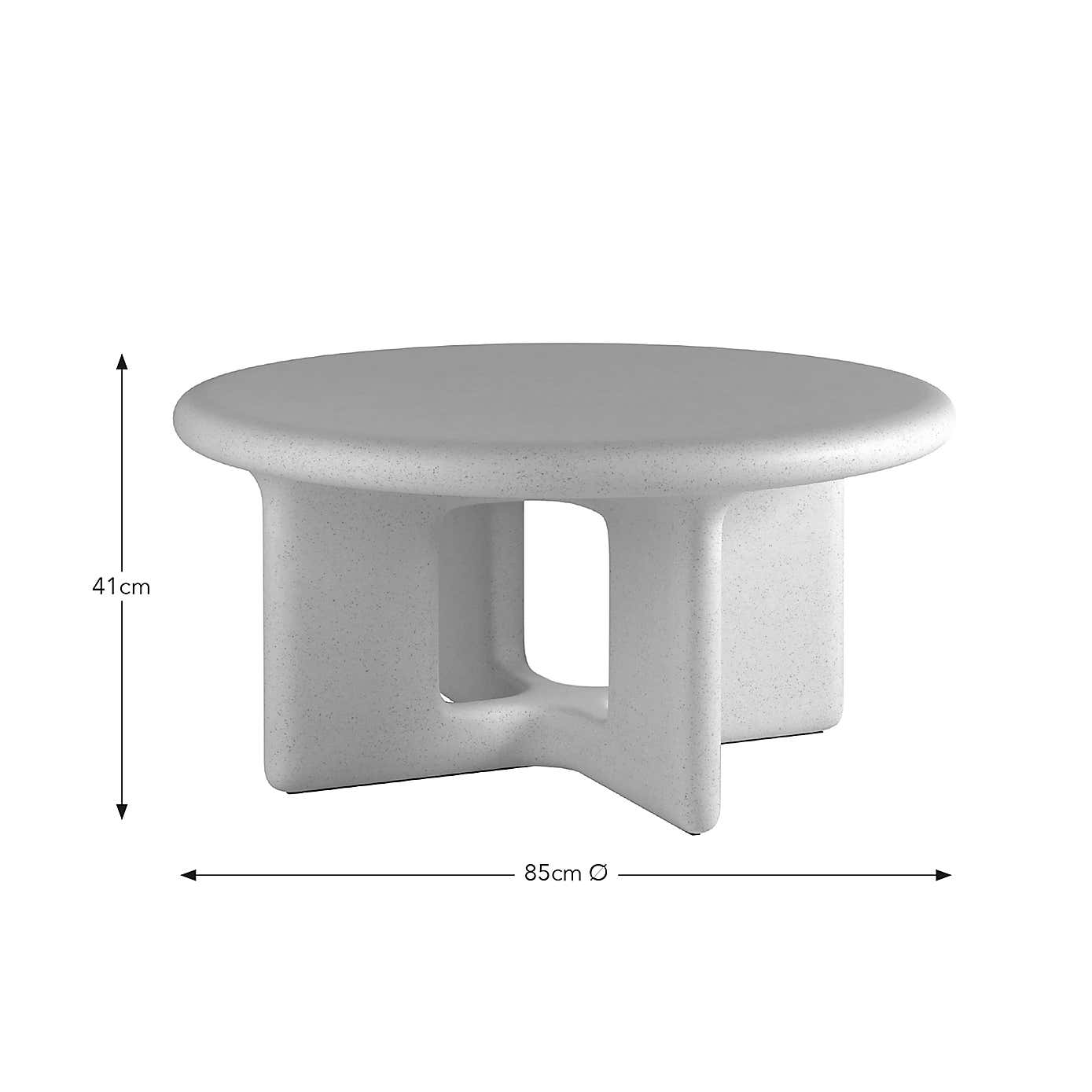 Rue Concrete Coffee Table