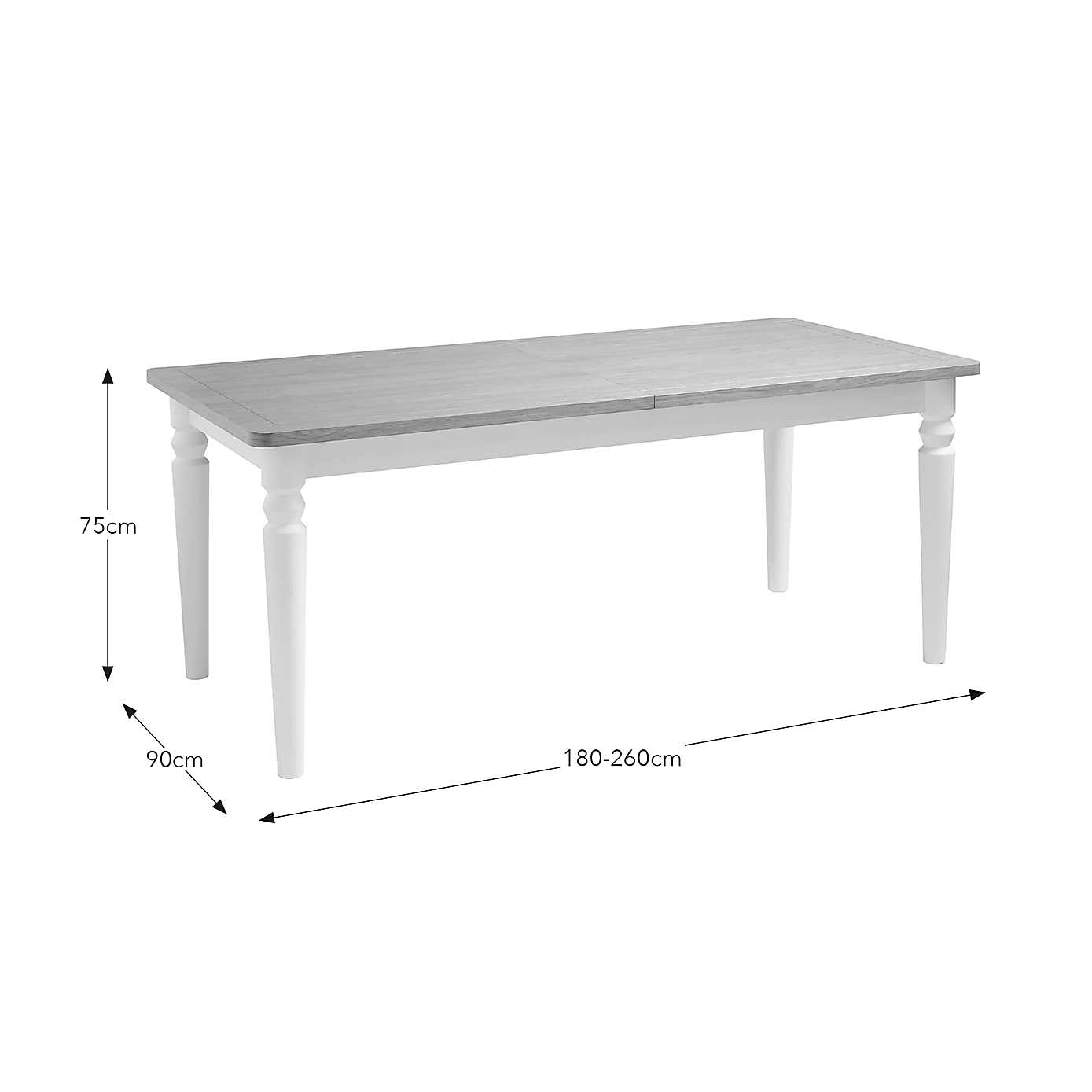 Pip 8-10 Seater Extendable Dining Table