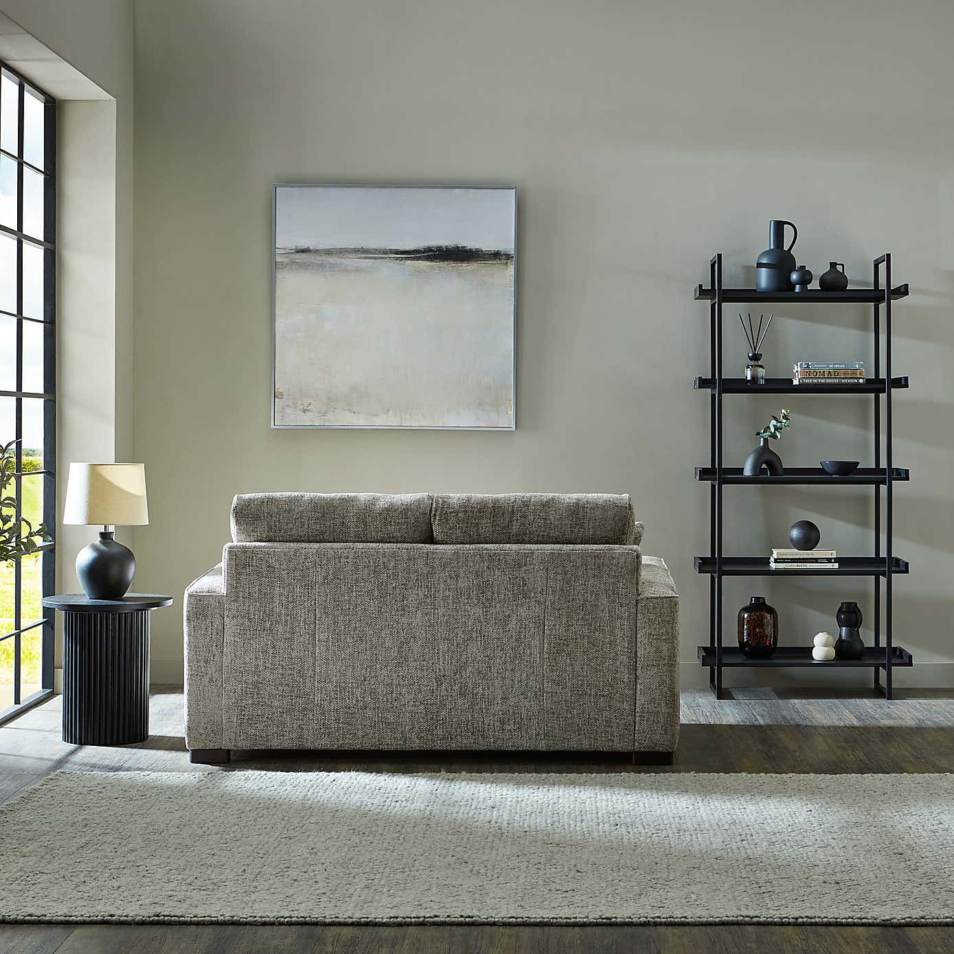 Carson Chunky Chenille 2 Seater Sofa