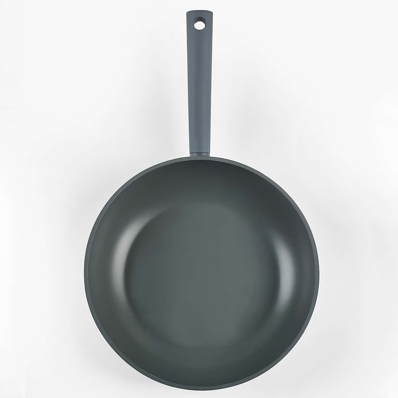 Cast Aluminium Frying Pan 28cm Grey