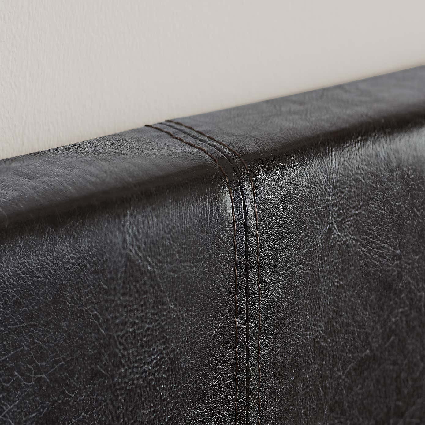 Berlin Faux Leather Ottoman Bed Frame