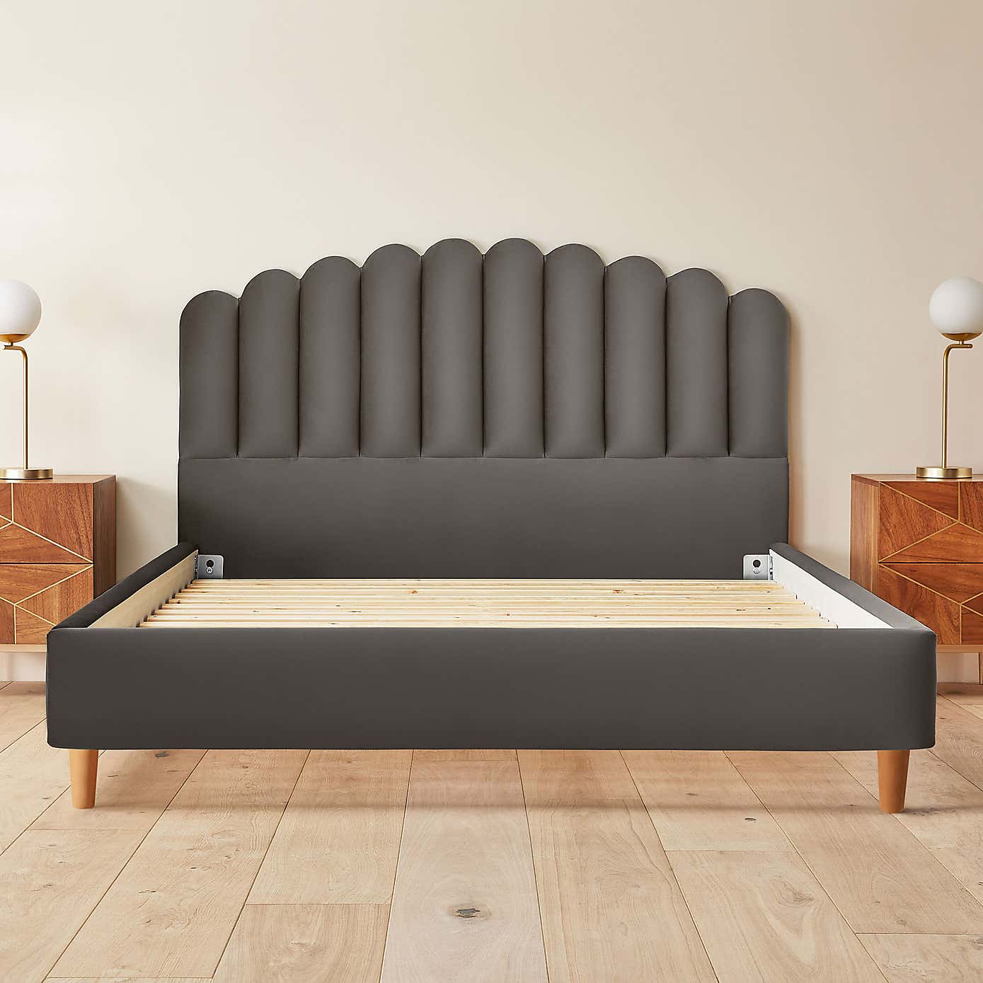 Silentnight Oriana Bed Frame, Velvet