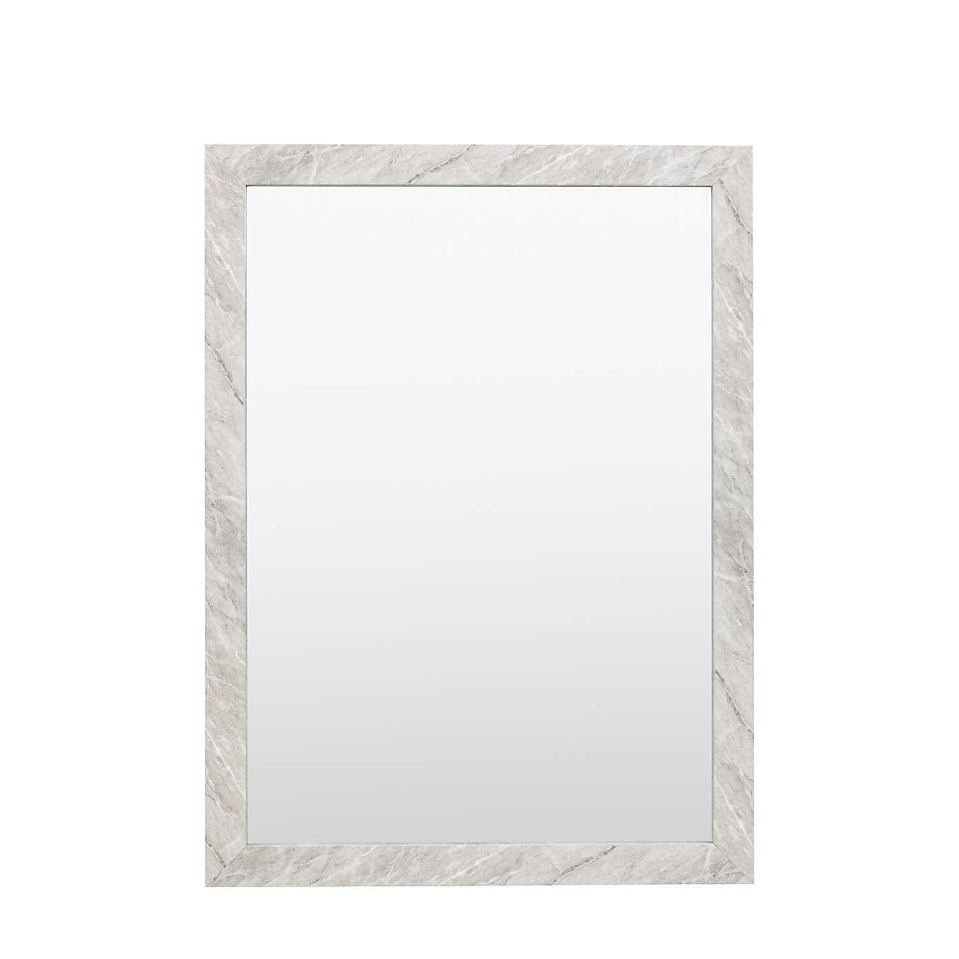 Alora Marbled Rectangle Wall Mirror