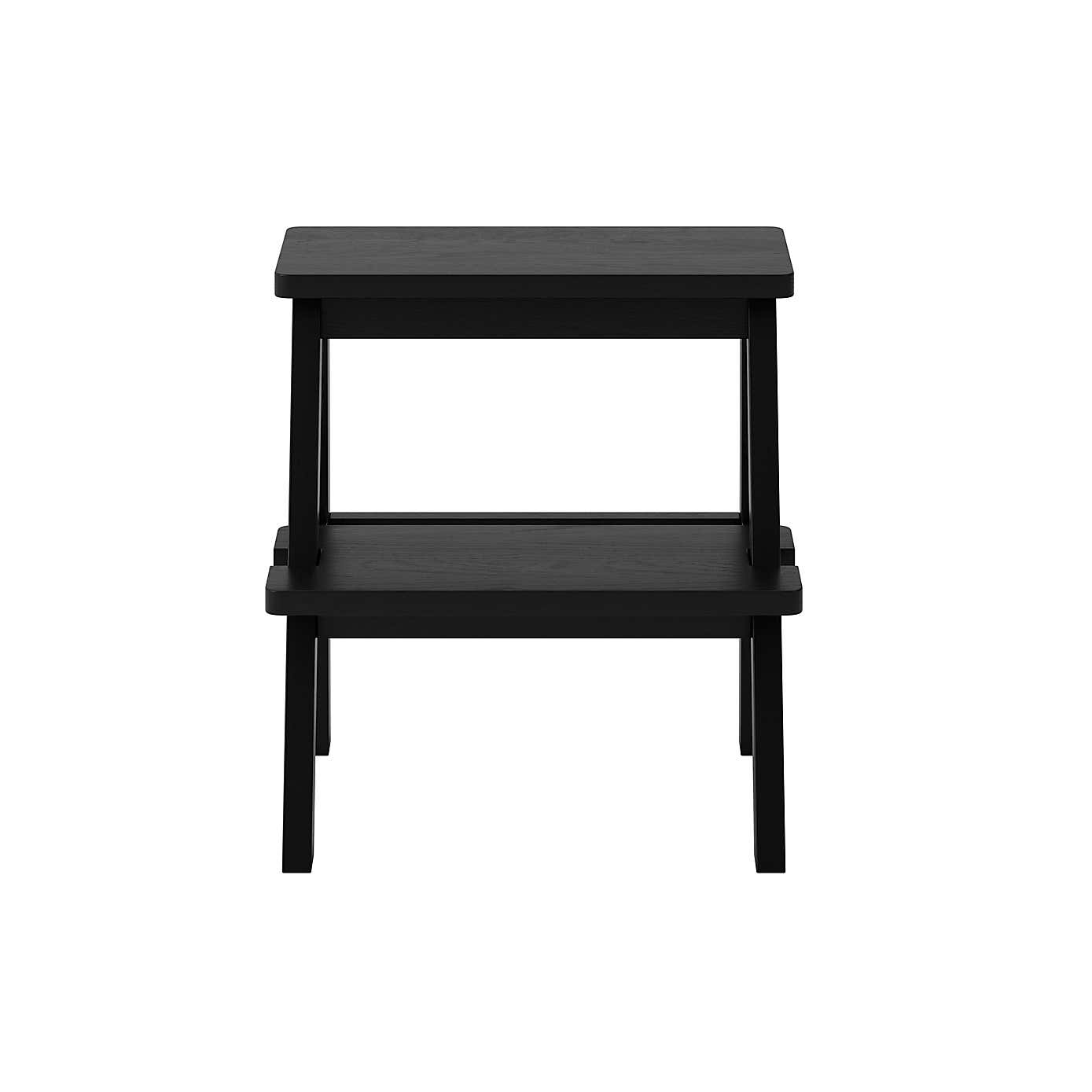 Addie Counter Height Bar Stool, Black Birch