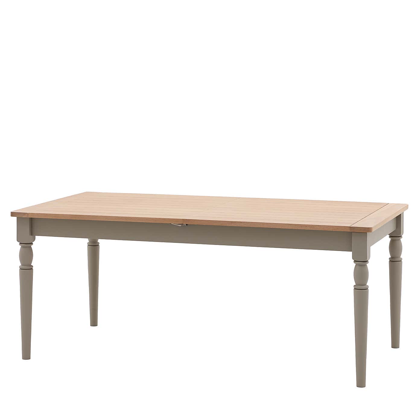 Elda 6-10 Seater Rectangular Extending Dining Table