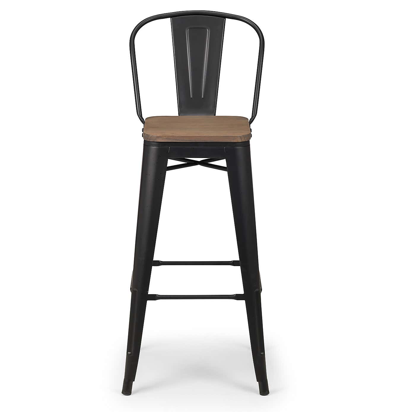 Grafton Set Of 2 Bar Stools, Metal