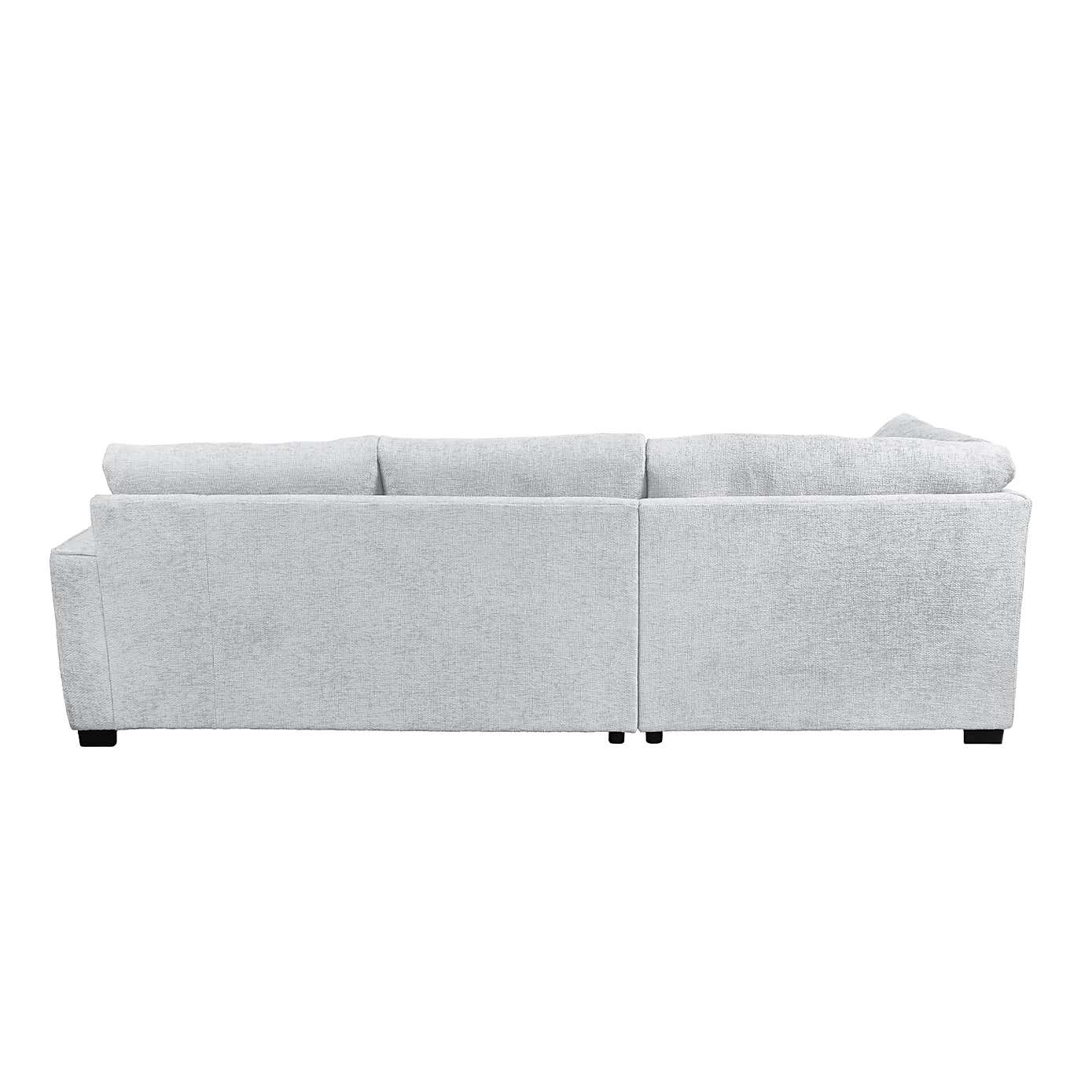 Carson Chunky Chenille Right Hand Corner Sofa