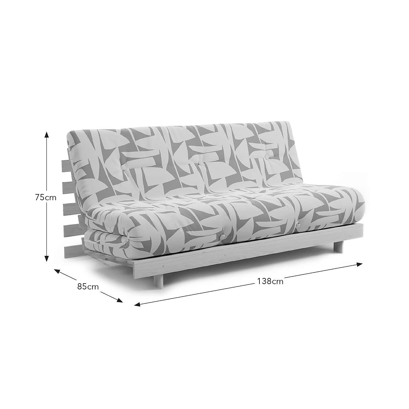 Mito Klipp Double Futon Natural Frame