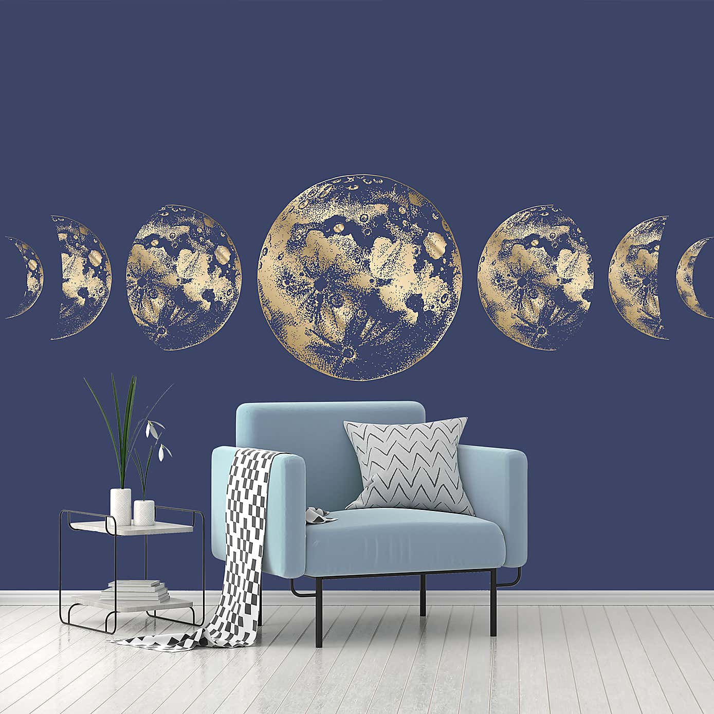 Moon Navy Mural
