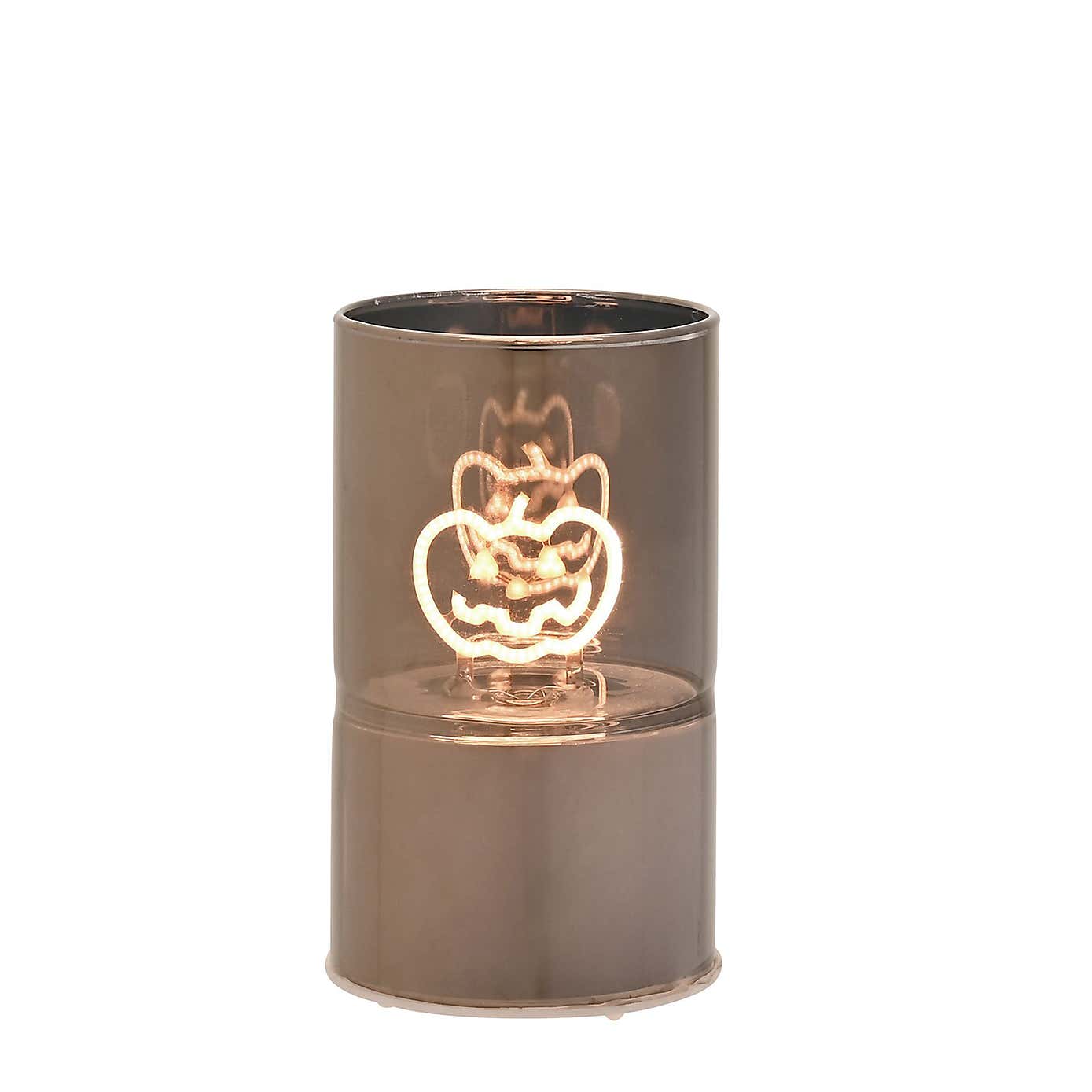 Grey Pumpkin LED Light