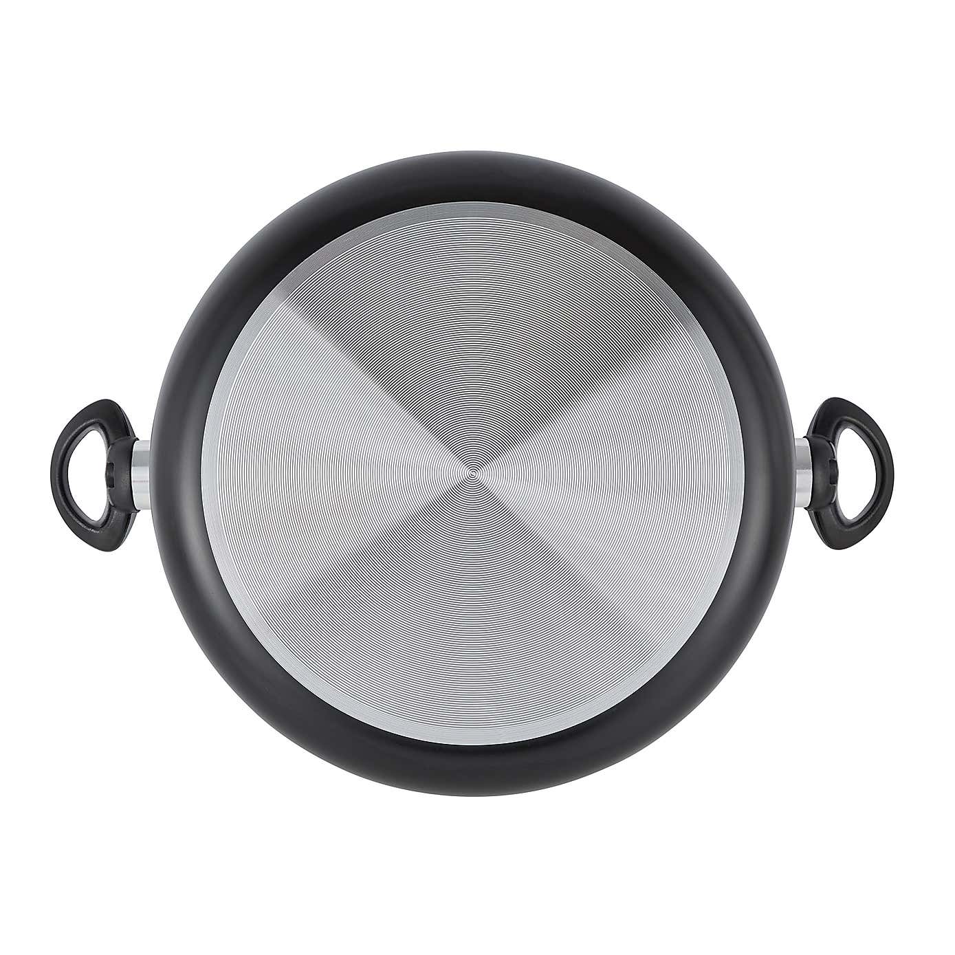 Essentials Non-Stick Aluminium Stock Pot, 32cm