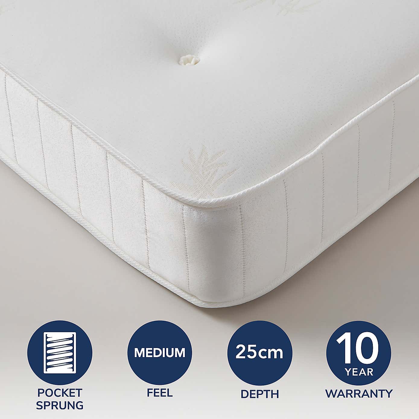 Fogarty Bamboo 1000 Pocket Mattress