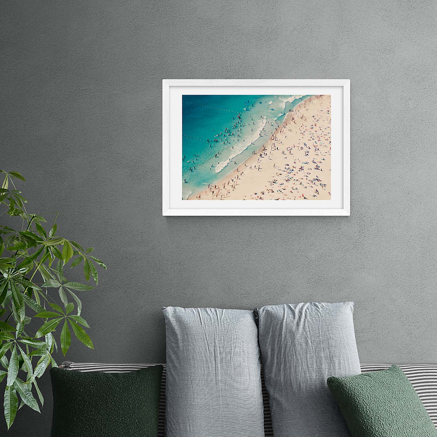 East End Prints Beach Love V Print