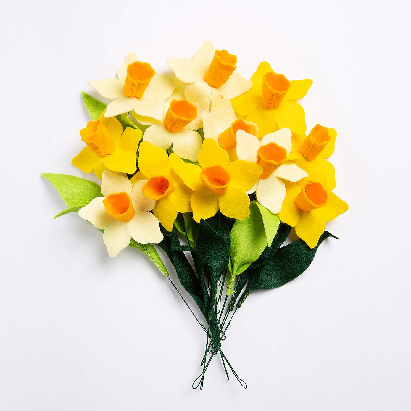 Wool Couture A Dozen Daffodils