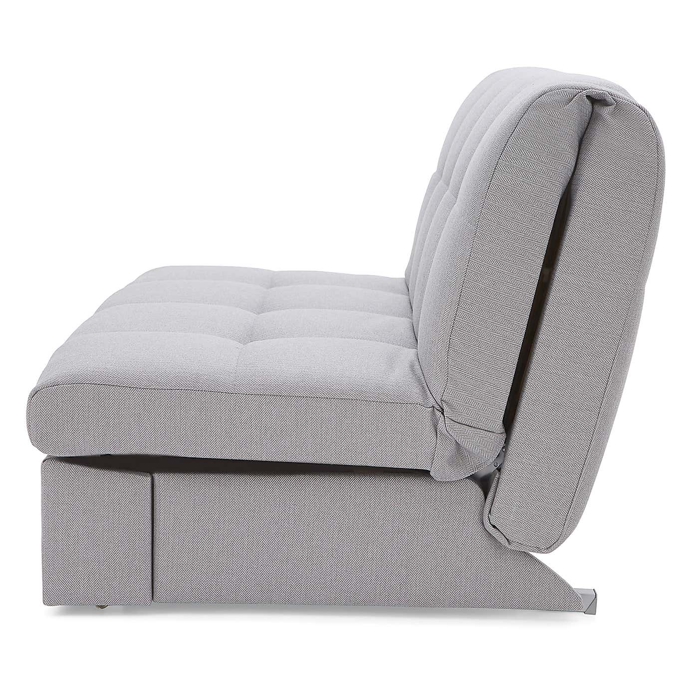 Rowan Grey Compact Double Sofa Bed