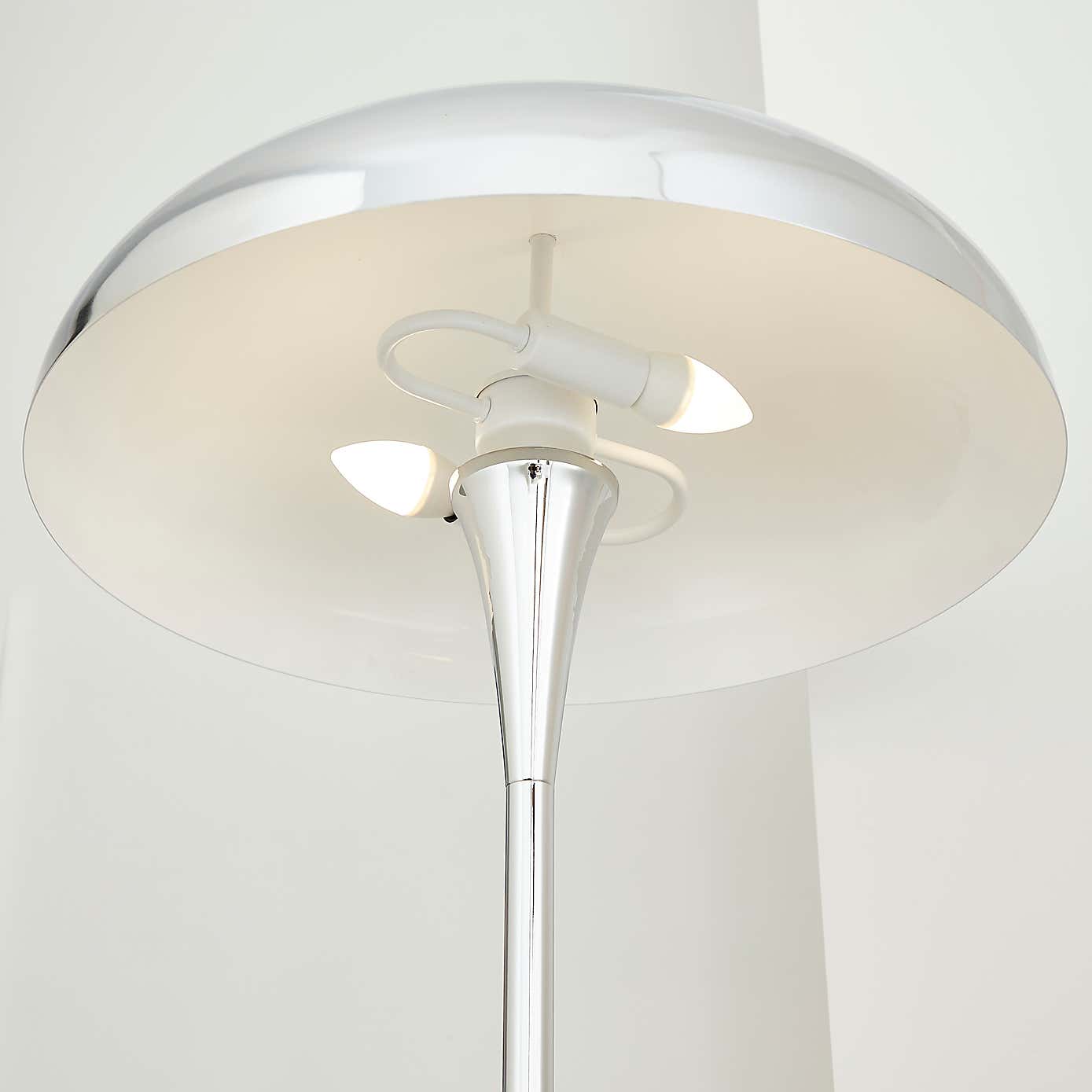 Elements Lennon Industrial 2 Light Floor Lamp