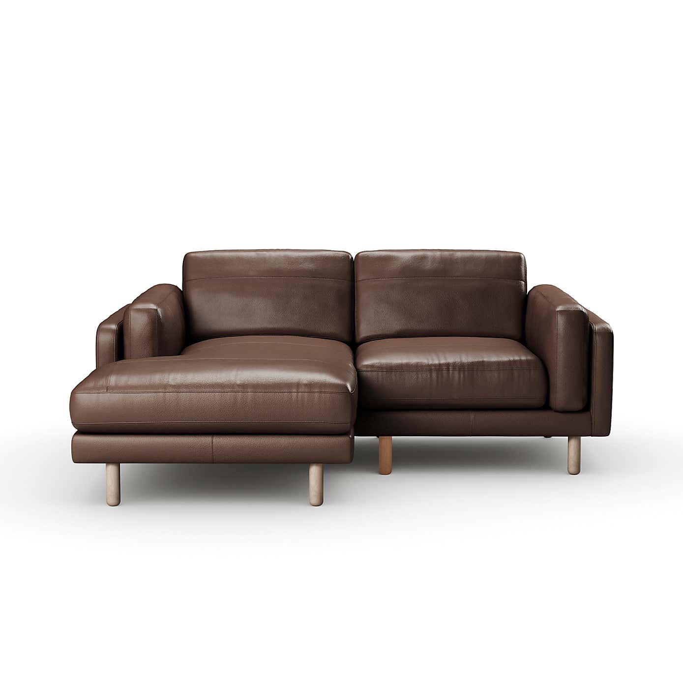 Newton Classic Leather Corner Chaise Sofa
