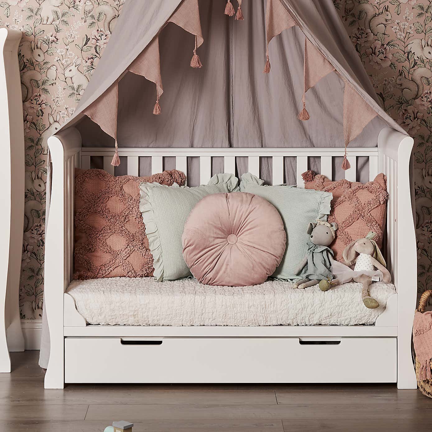 OBaby Stamford Mini Cot Bed