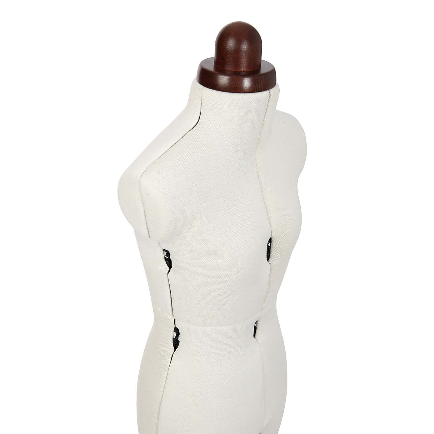 Lady Valet Ecru Adjustale Dress Form