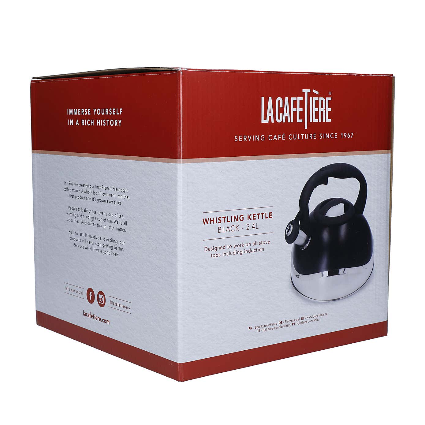 La Cafetiere Stove Top Kettle
