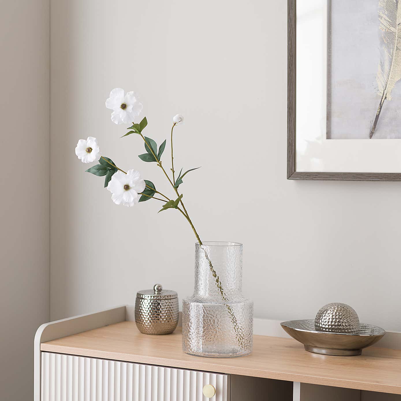 Artificial Butterfly Ranunculus