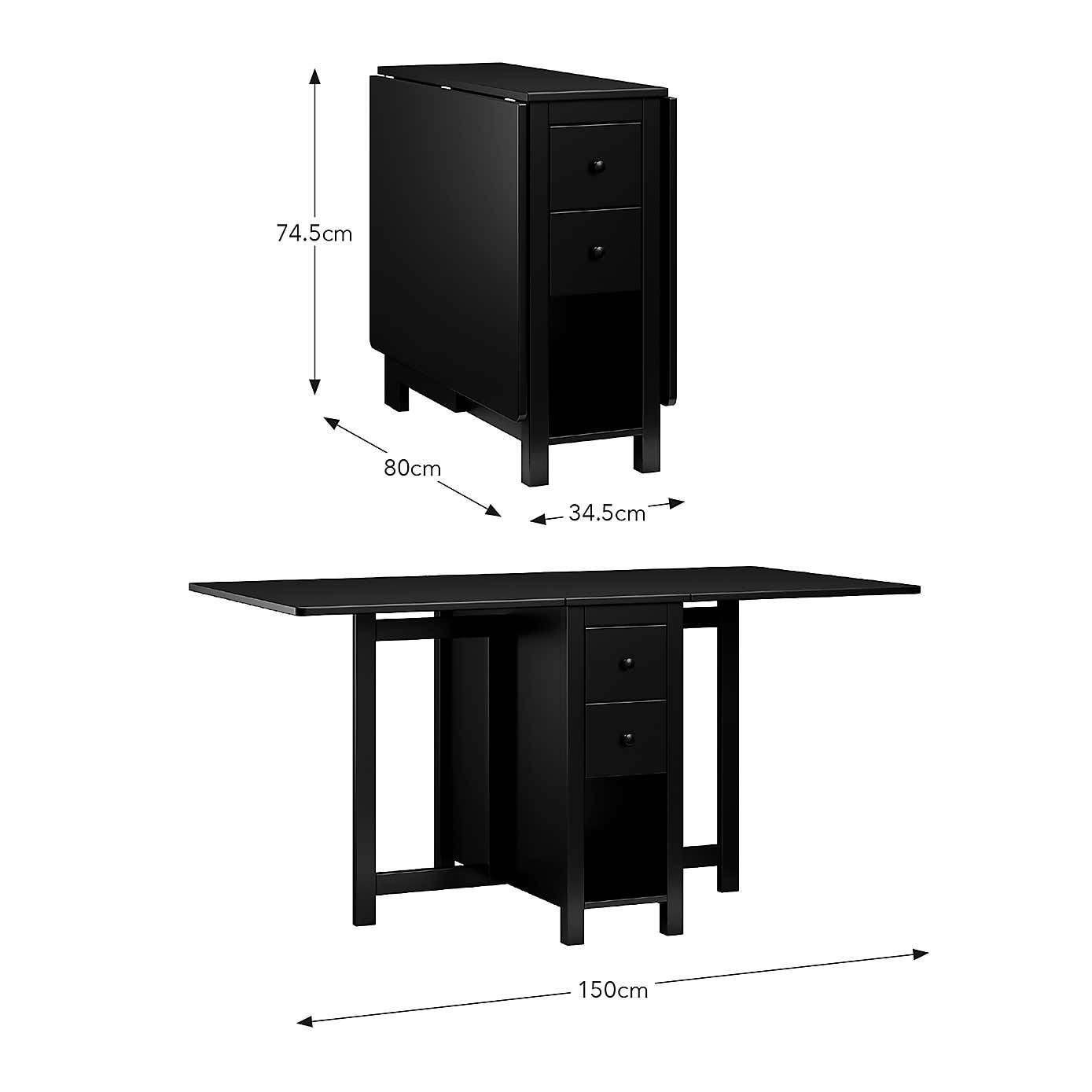Lynton Extendable Dropleaf Dining Table