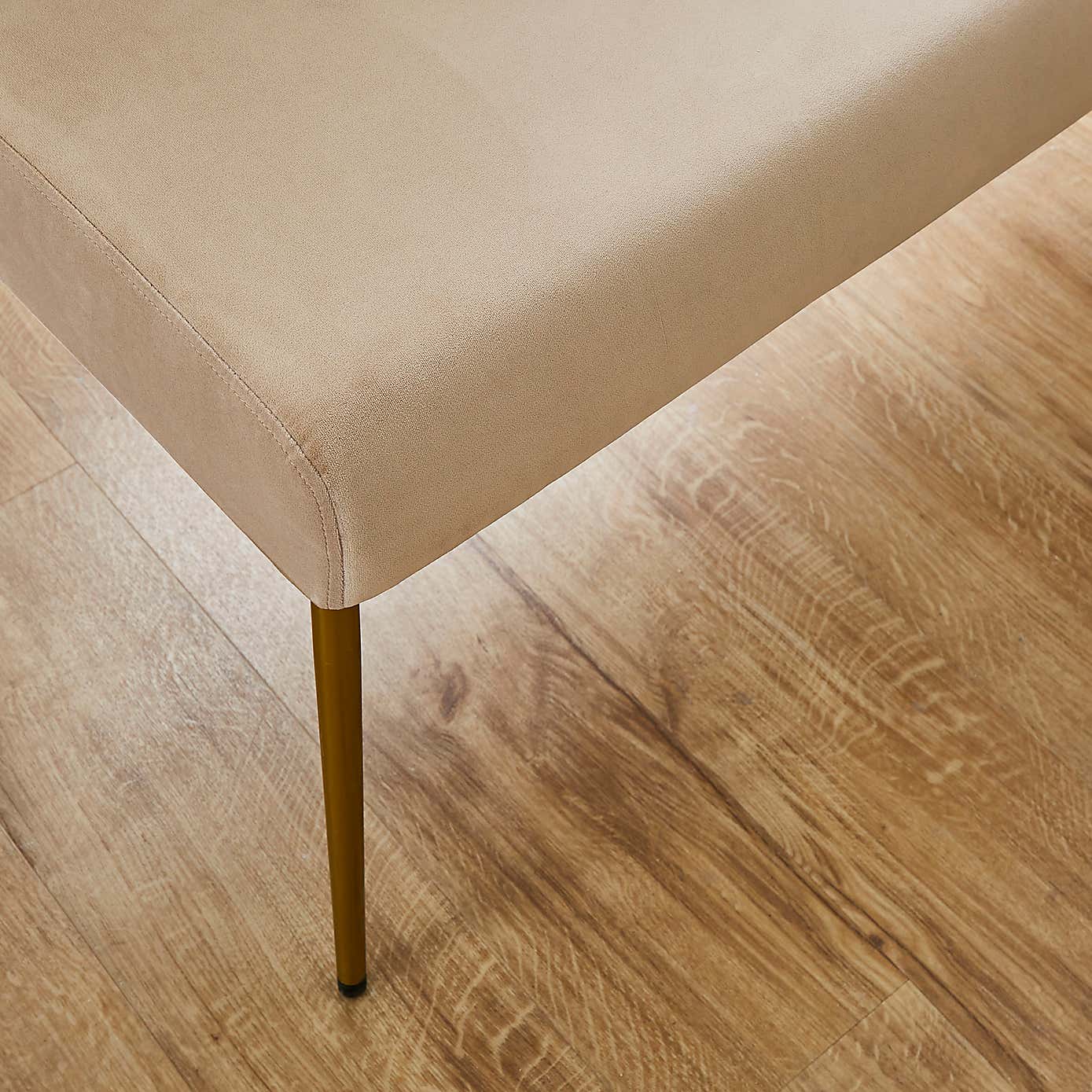 Kendall Velvet Corner Bench