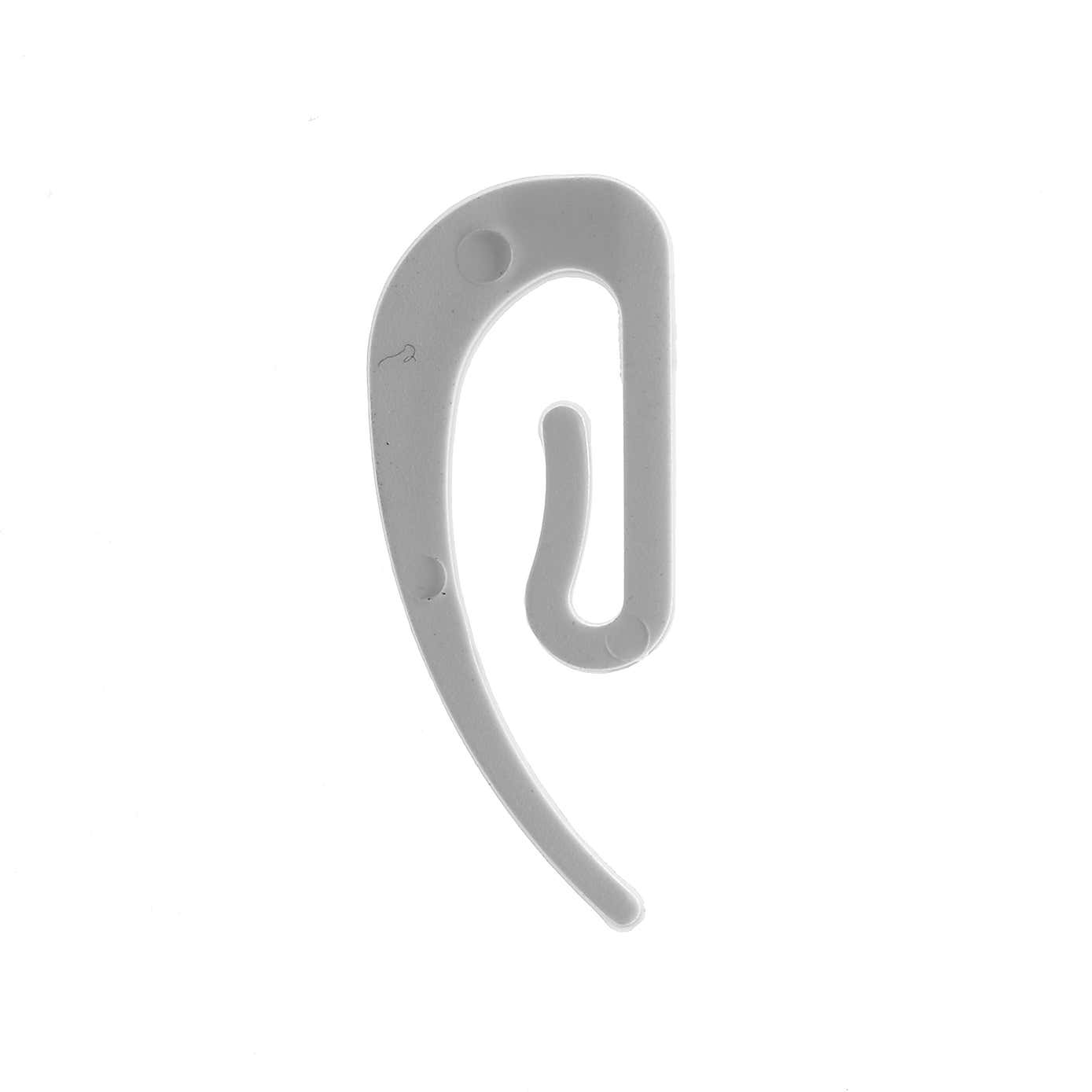 Pack of 100 Nylon Curtain Hooks