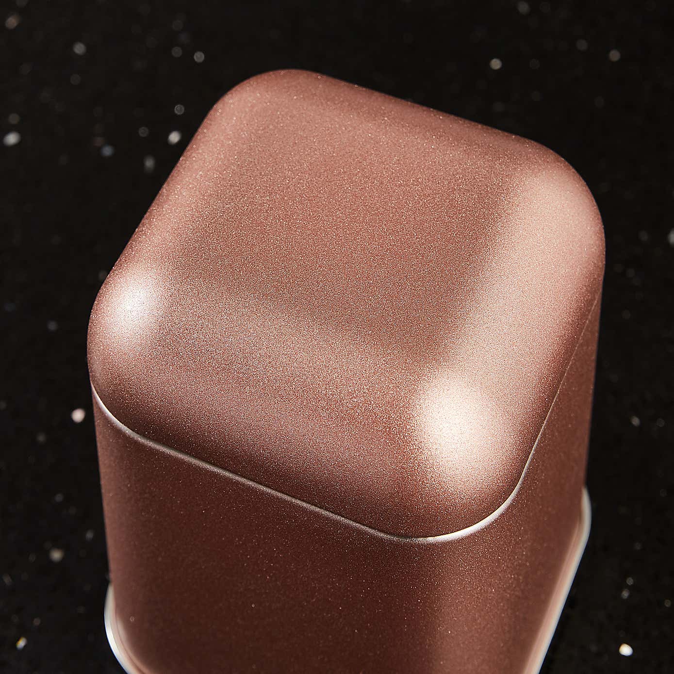 Glitz Blush Pink Set of 3 Canisters