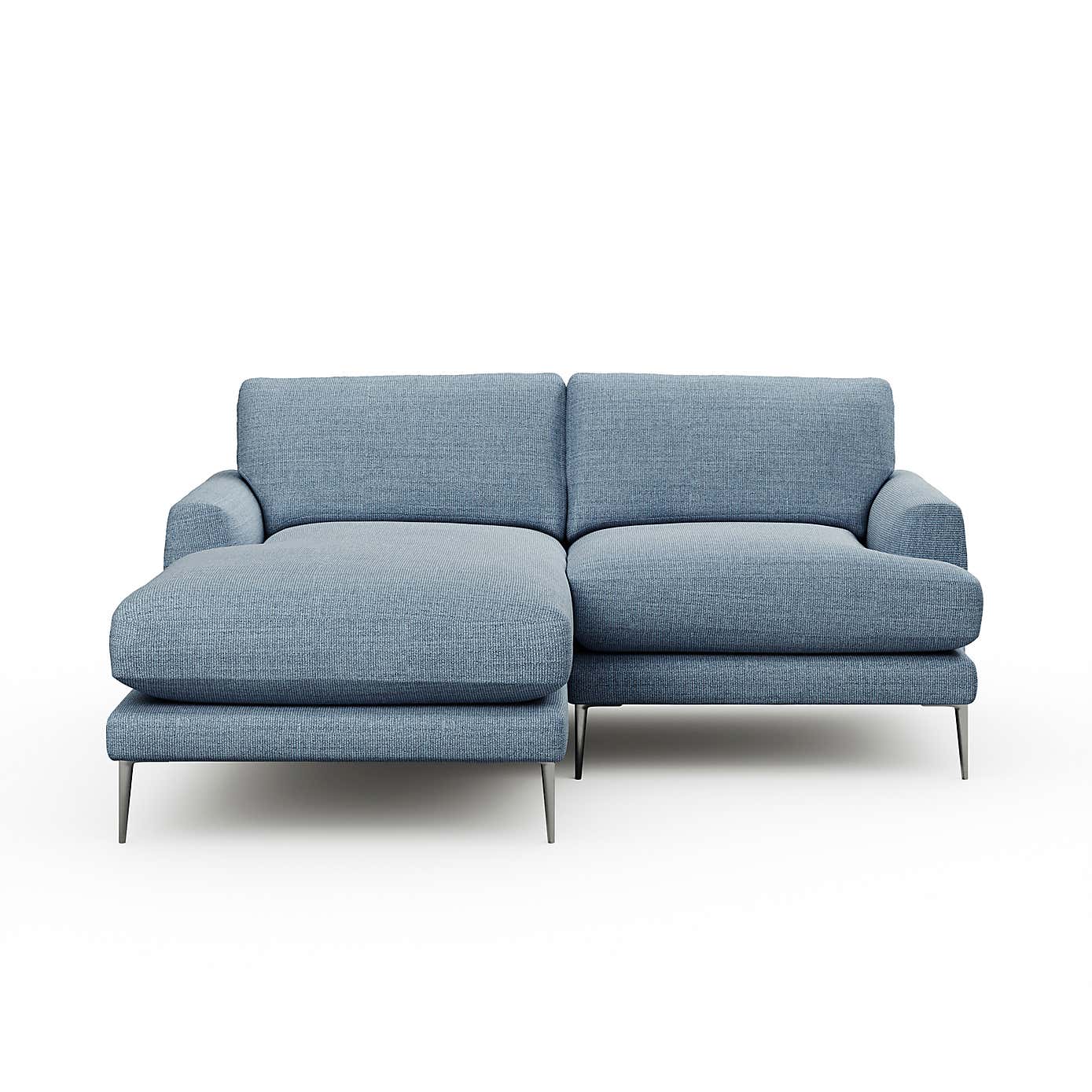 Lawson Chunky Tonal Weave Corner Chaise Sofa