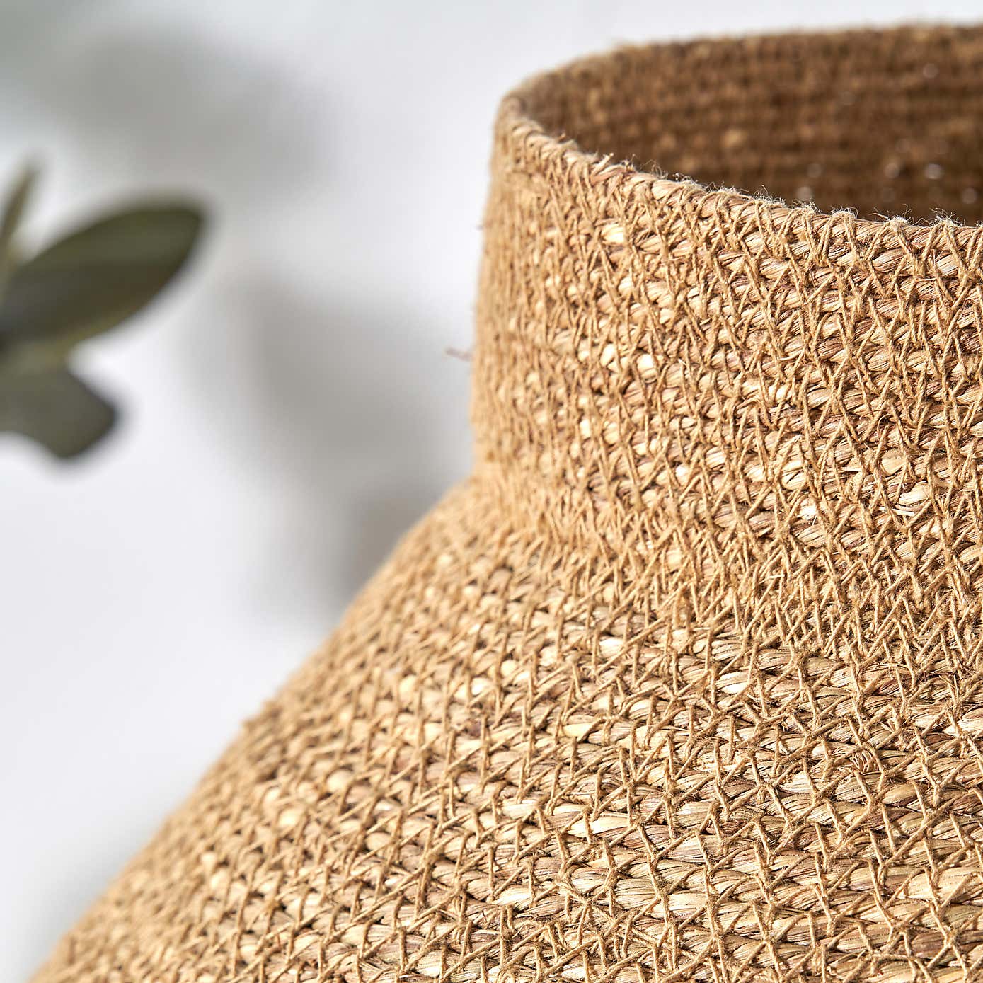 Seagrass Urn Shaped Storage Basket