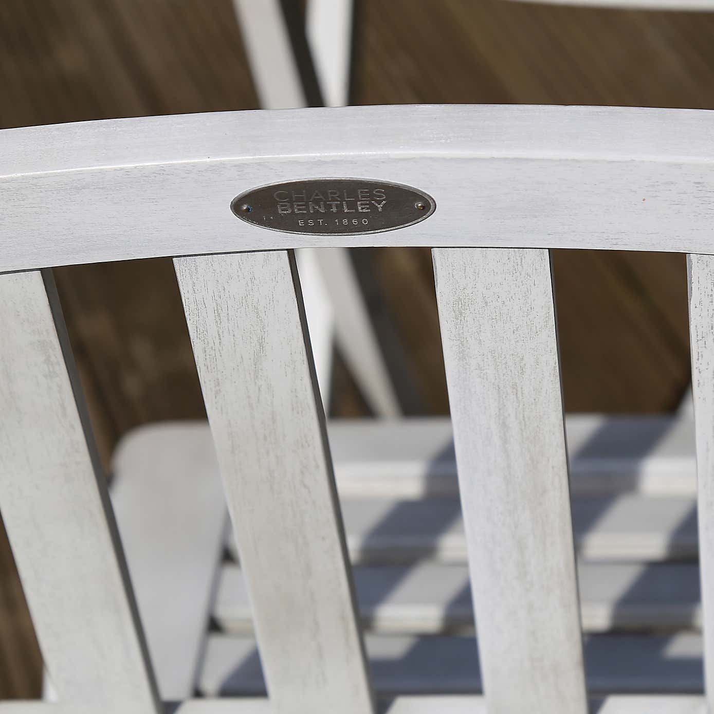 Acacia Washed Wood Bistro Set