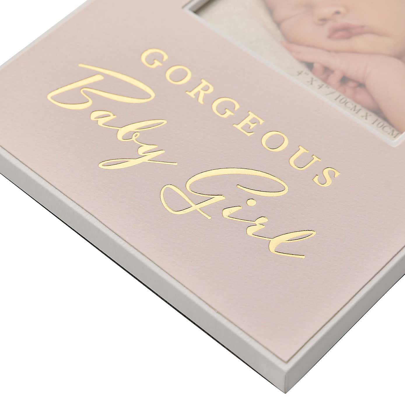 Bambino Paperwrap Baby Girl Photo Frame