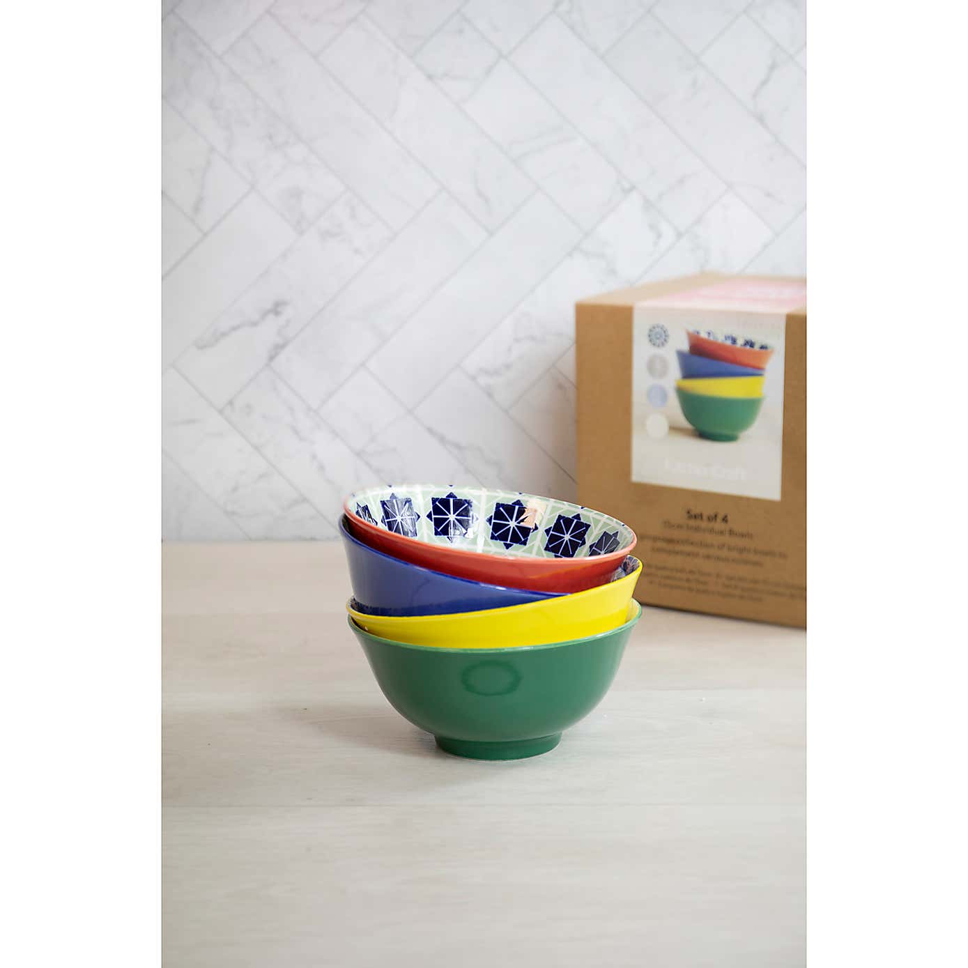 Kitchencraft World of Flavour Set of 4 Ceramic Serving Bowls