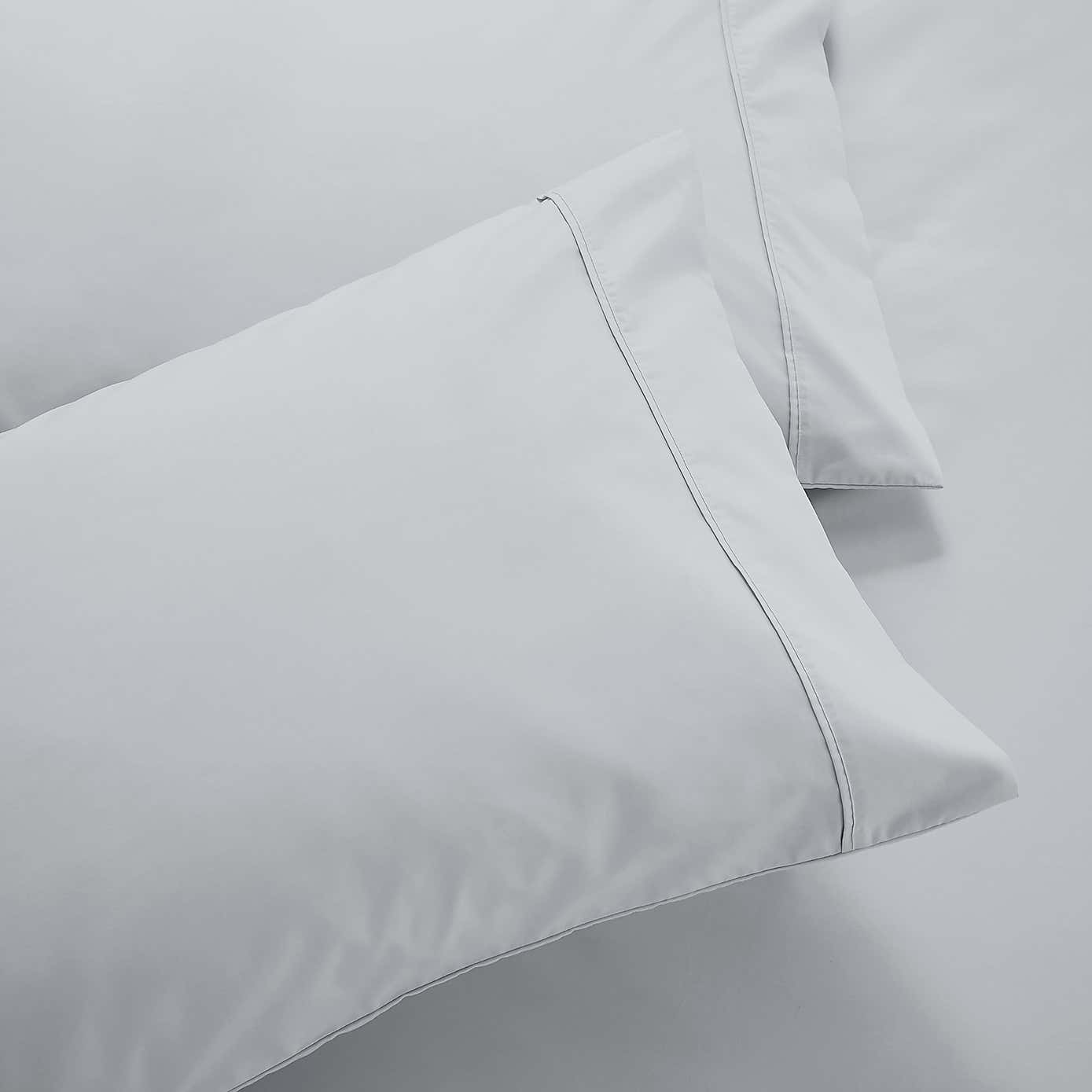 Dorma Egyptian Cotton 400 Thread Count Percale Housewife Pillowcase