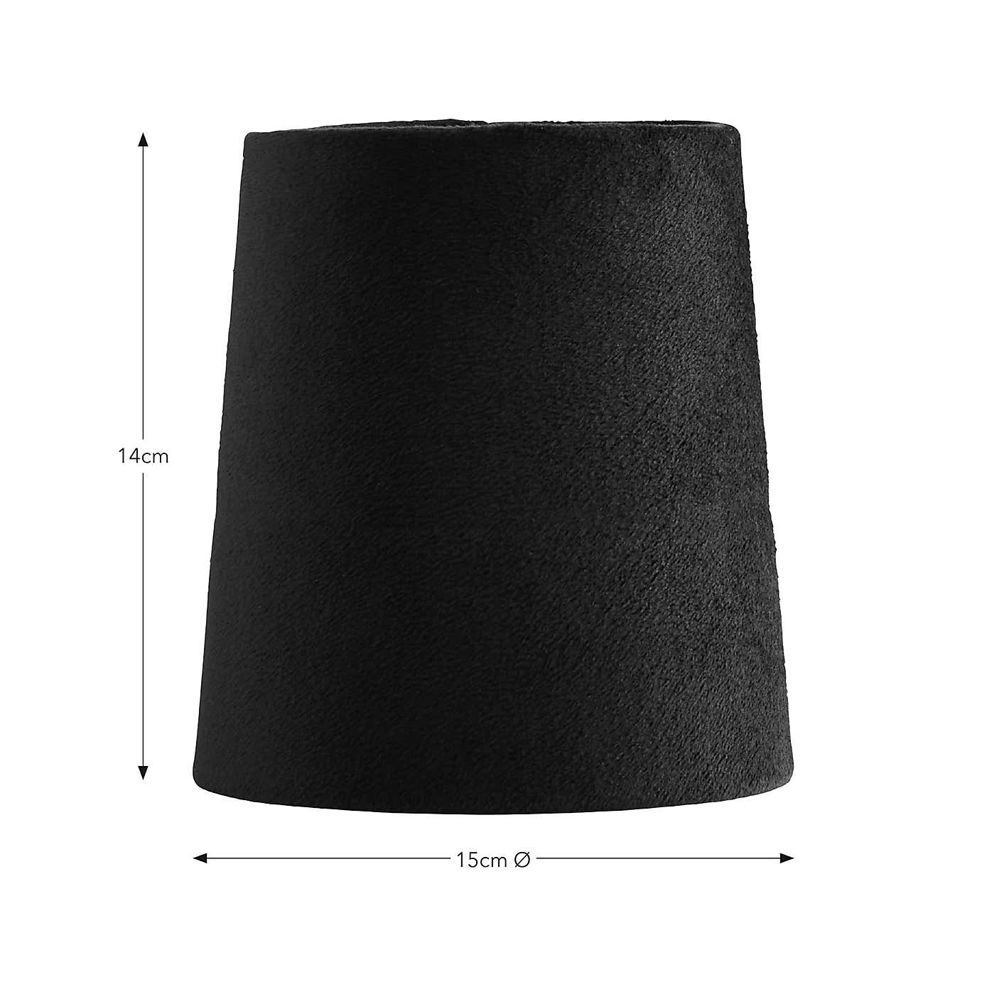 Clara Velvet Tapered Lamp Shade