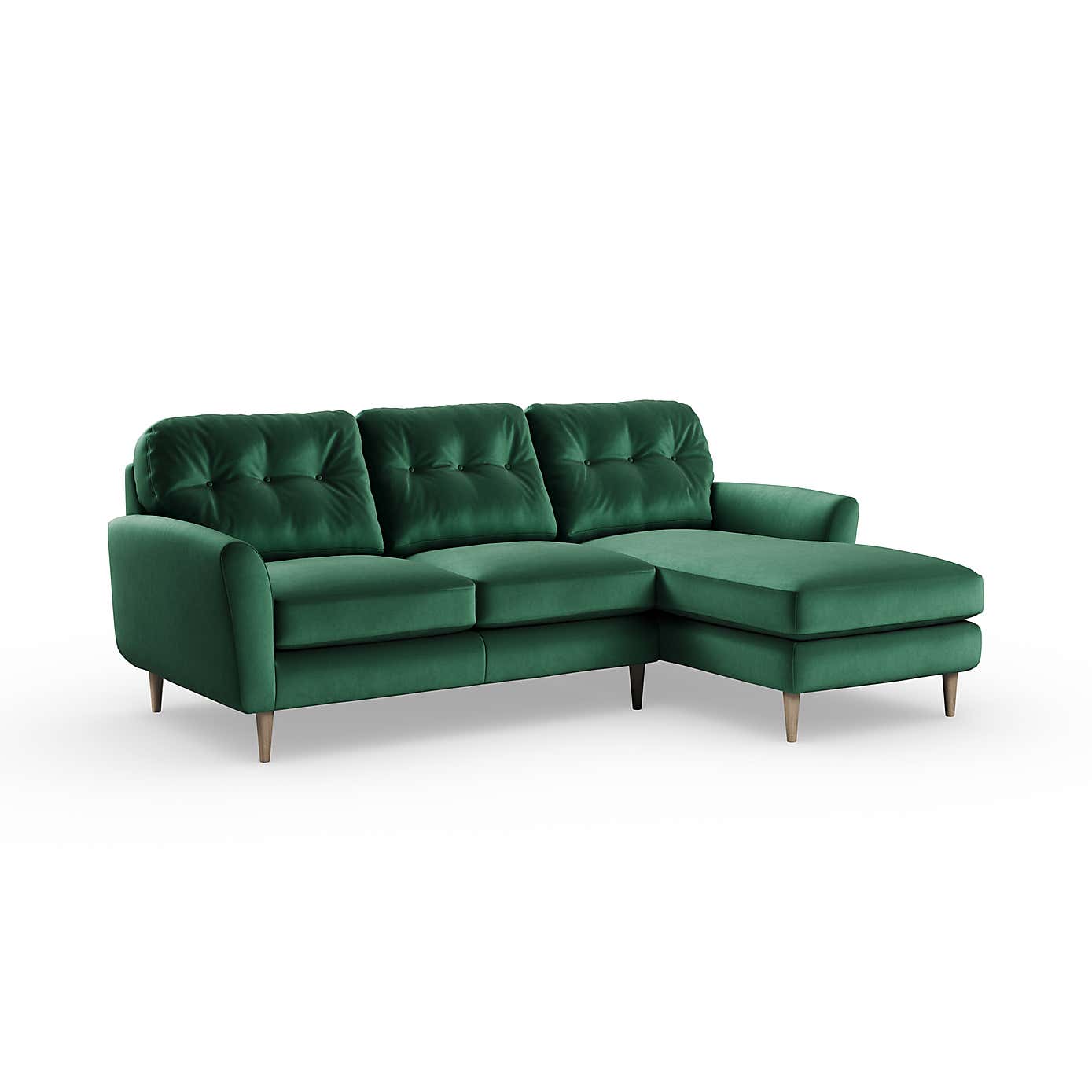 Sven Opulent Velvet Large Corner Chaise Sofa