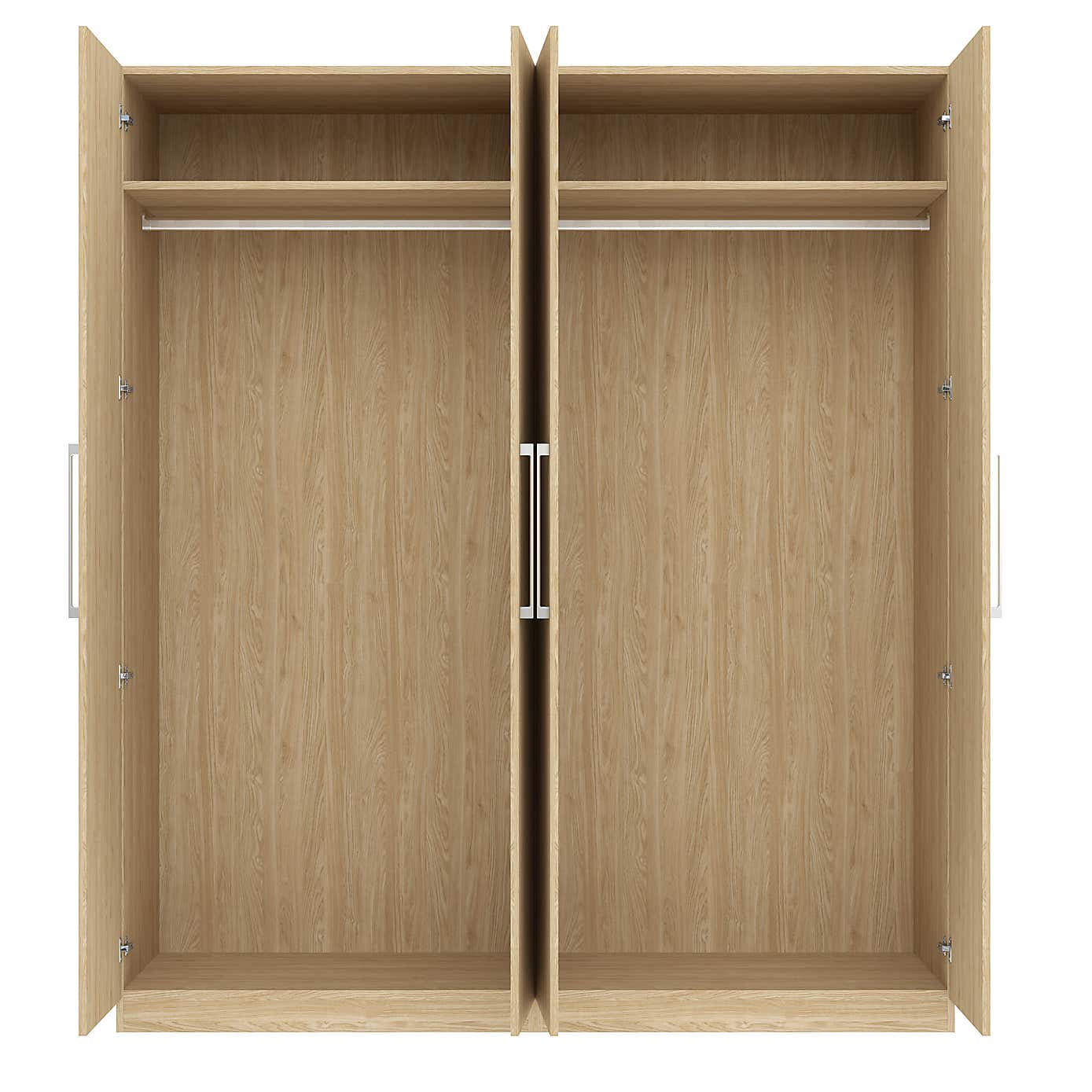 Foster 4 Door Wardrobe