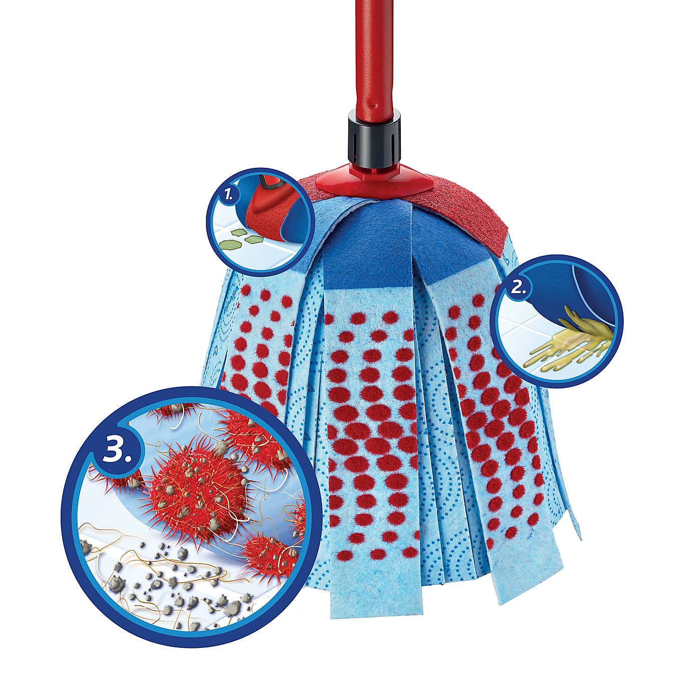 Vileda SuperMocio 3 Action XL Mop Refill
