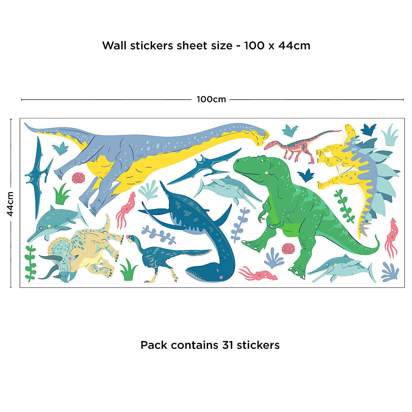 Ocean To Sky Wall Stickers