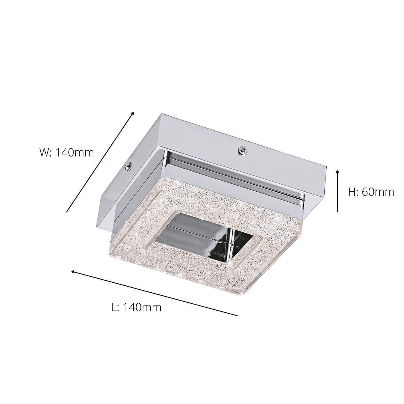 EGLO Fradelo LED Crystal Wall & Ceiling Light