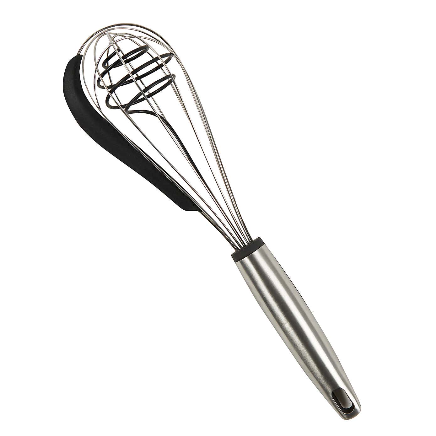 Professional Whisk with Silicone Bowl Scraper