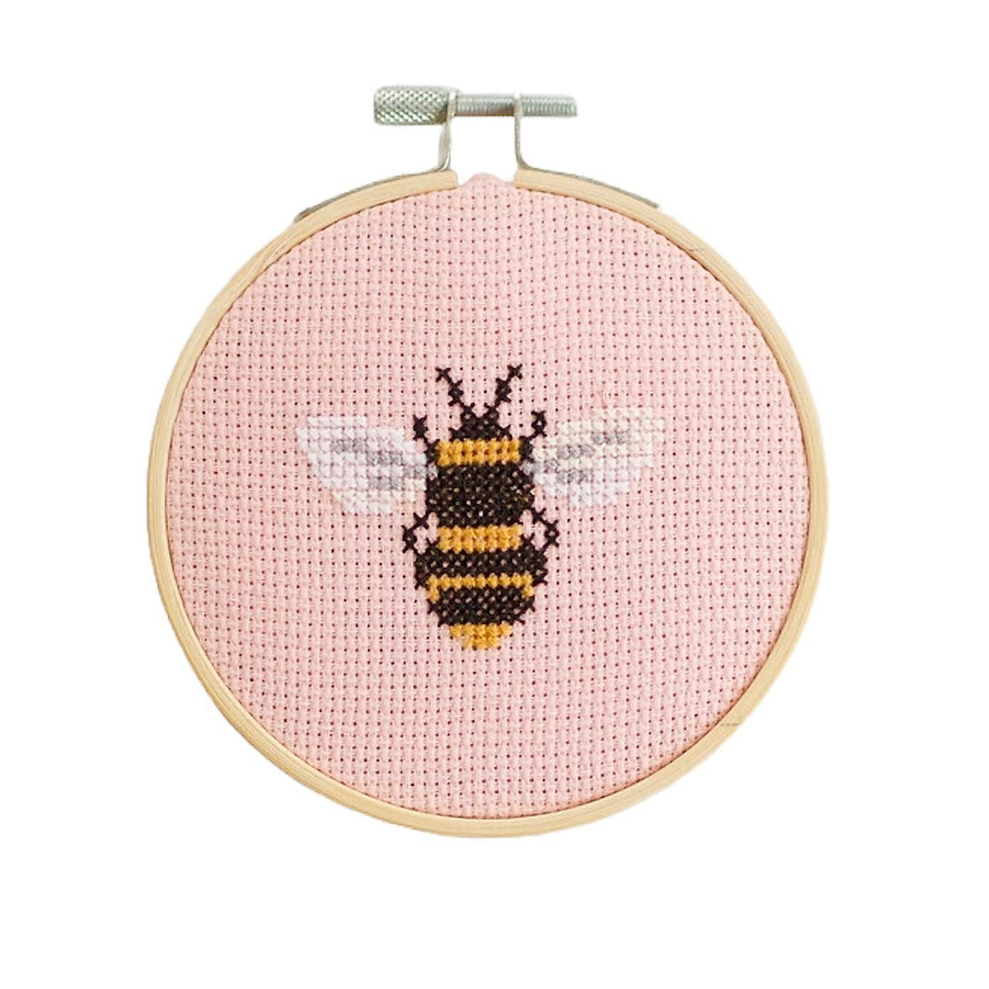 Cotton Clara Bee Cross Stitch Kit