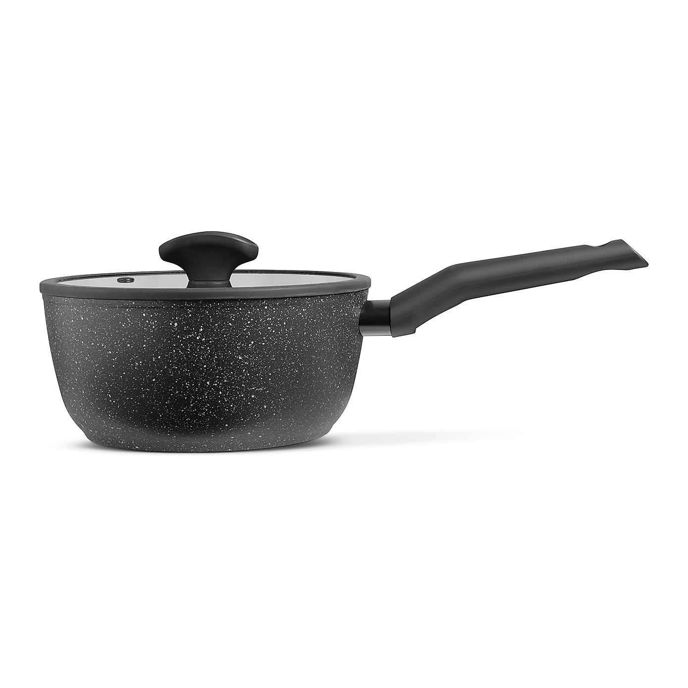 Dunelm Non-Stick Recycled Aluminium Saucepan, 20cm