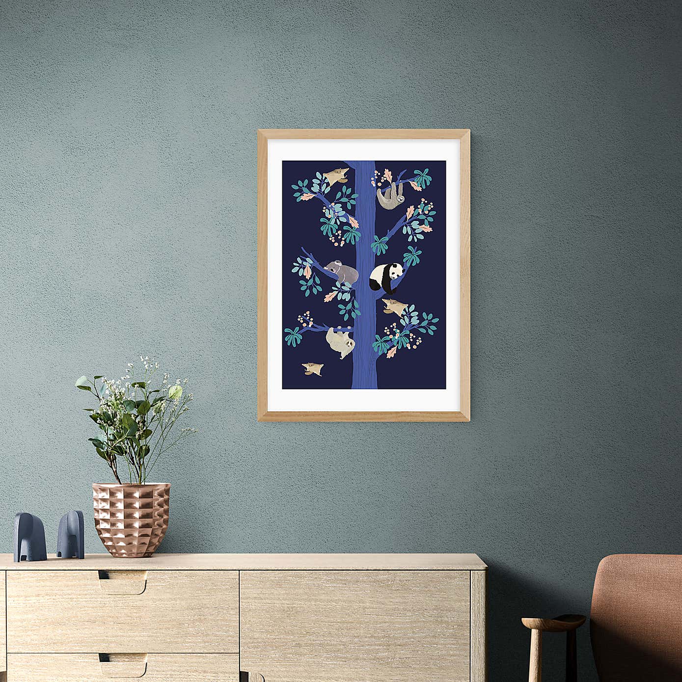 East End Prints Washi Tree Print