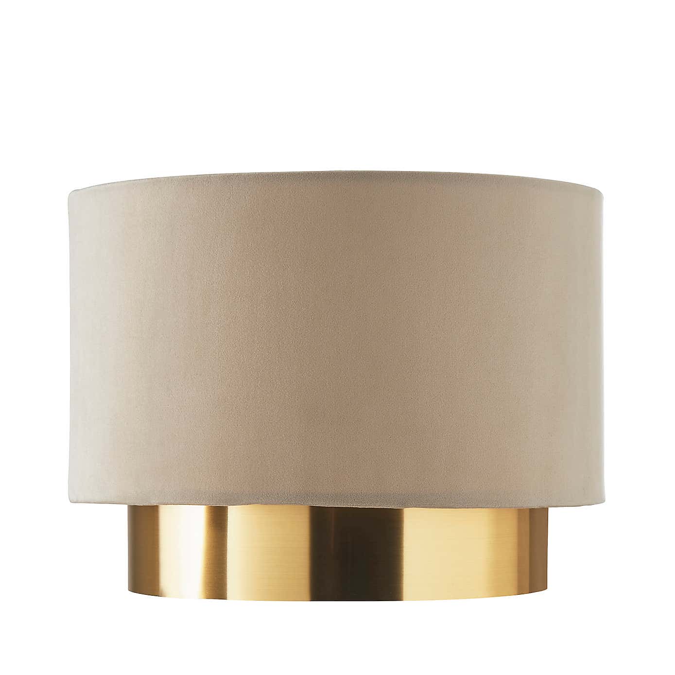 Nesa Two Tier Velvet Lamp Shade